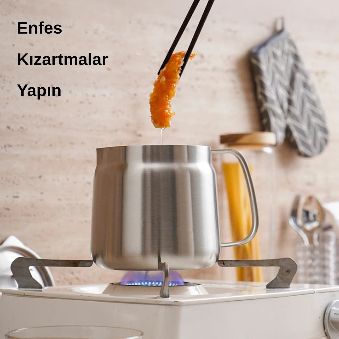 Çelik Kızartma Potu